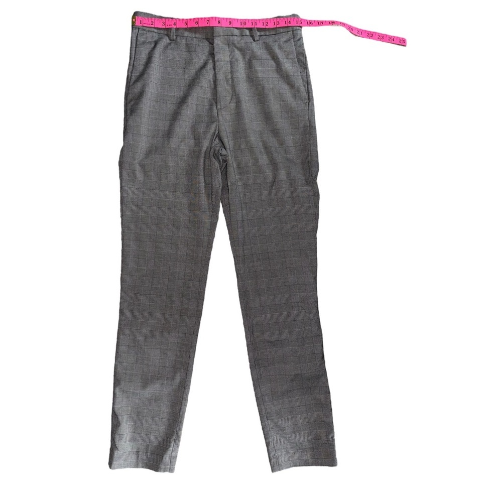 (M) Checkered Dress Pants Sz 29 - Picture 3 of 7